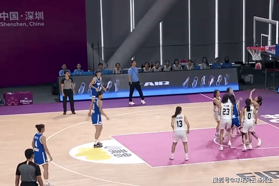 U18女篮亚洲杯，中国台北90-34大胜马来西亚队