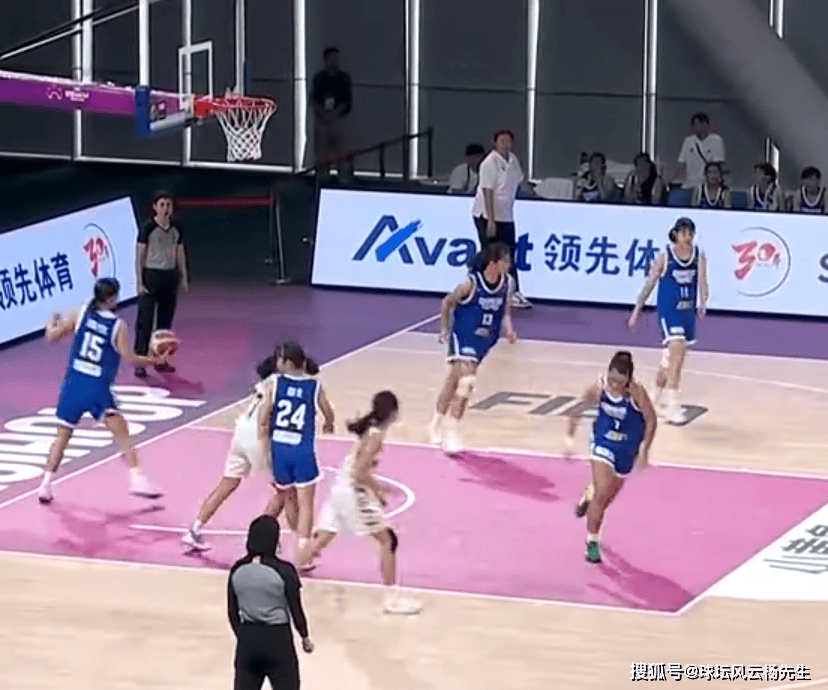 U18女篮亚洲杯，中国台北90-34大胜马来西亚队