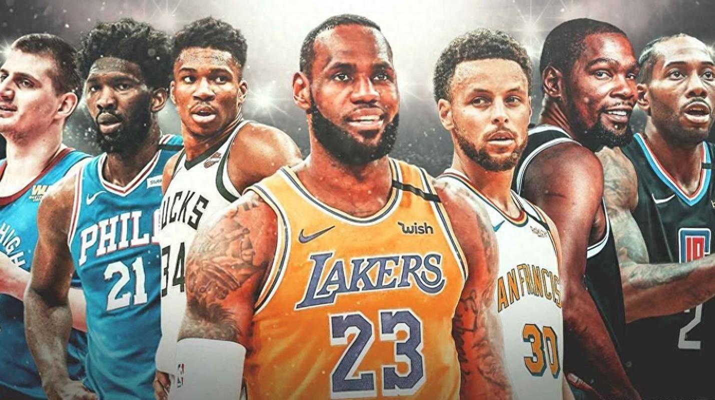 NBA球星2023年度收入排行！杜兰特8840万 库里1亿，看到老詹我服了